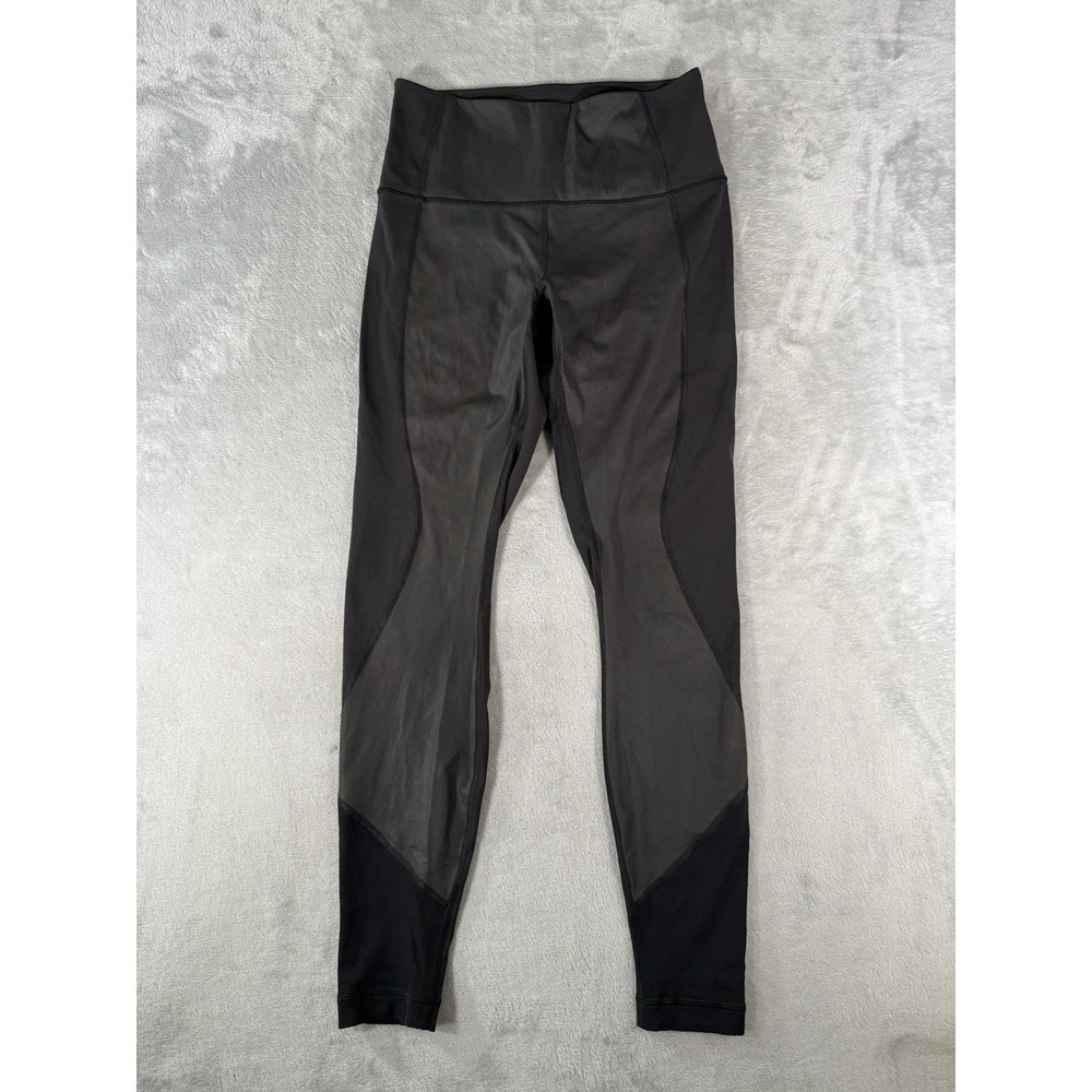 Lululemon Leggings Women's 8 Black Wunder Under High Rise Tight 28"